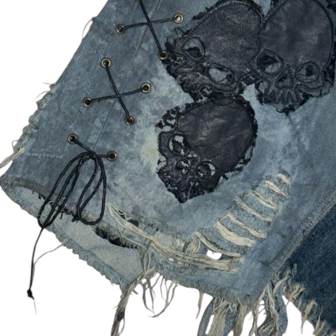 スカート japanese label skull lace skirt Levi's japanese label skull lace skirt Levi's - メルカリ