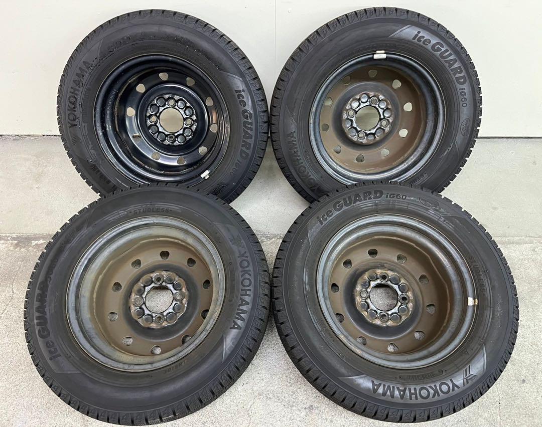 145/80R13 2022年製✨ ヨコハマ バリ山 スタッドレスタイヤ 4本