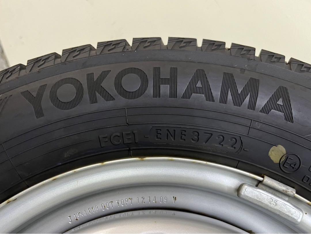 145/80R13 2022年製✨ ヨコハマ バリ山 スタッドレスタイヤ 4本
