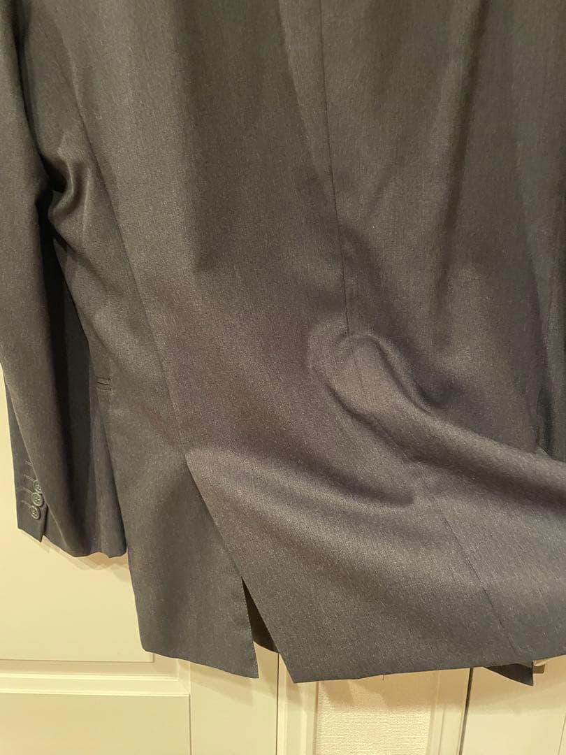 グレー ダブルブレストジャケットL