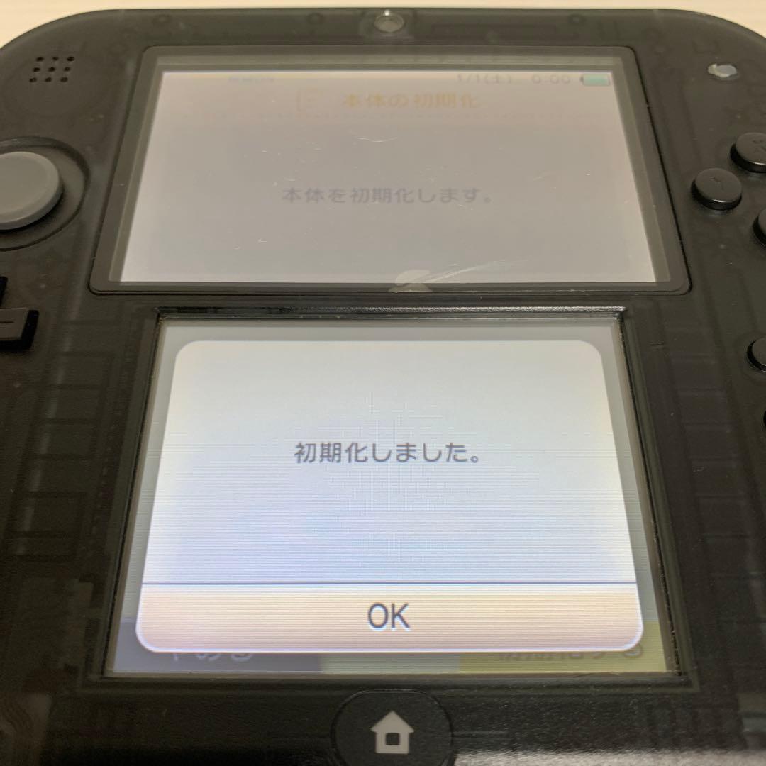 ニンテンドー2DS クリアブラック