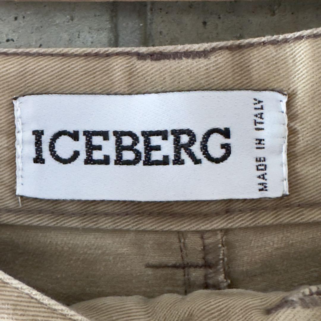 美品 ICEBERG 極太 良シルエット チノパン vintage