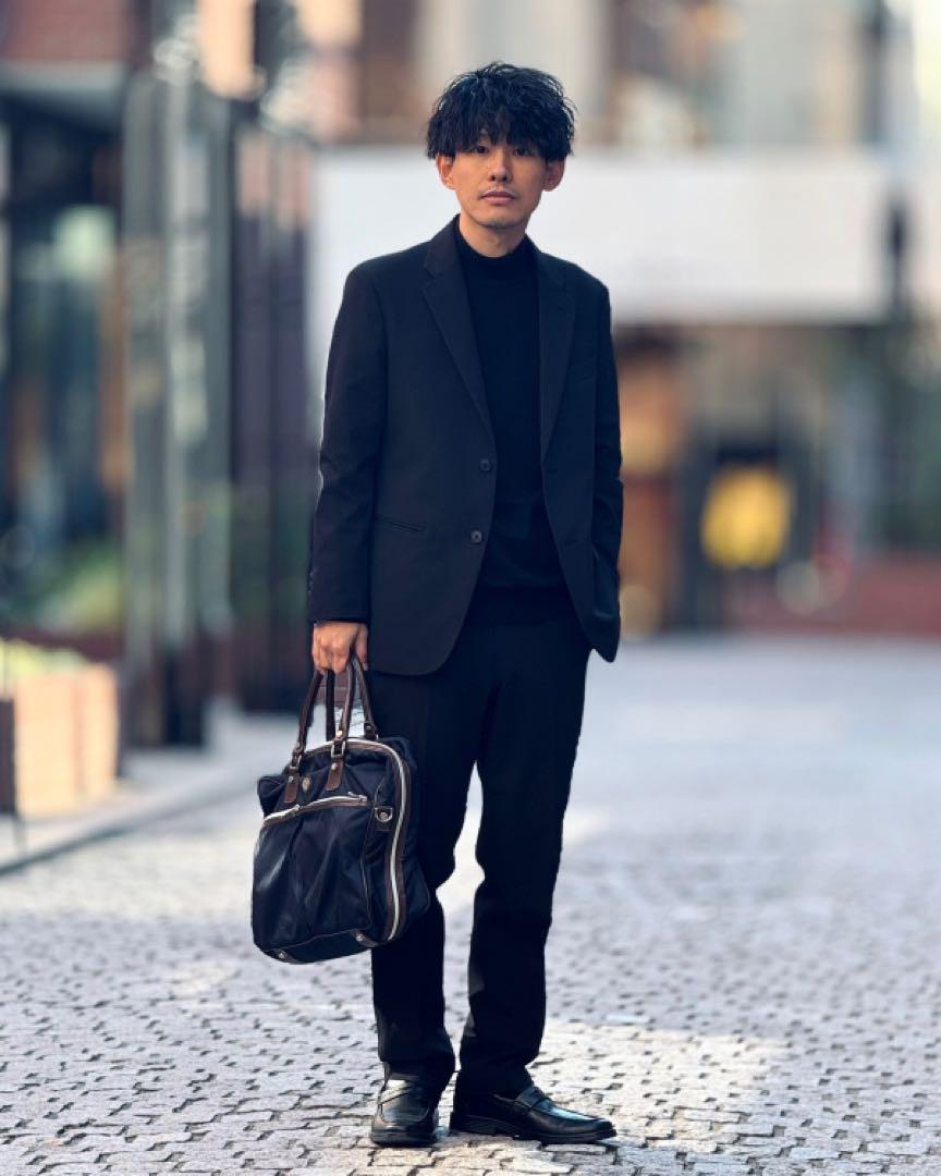 UNIQLO ユニクロ 感動ジャケット＋パンツ 上下セット ネイビー