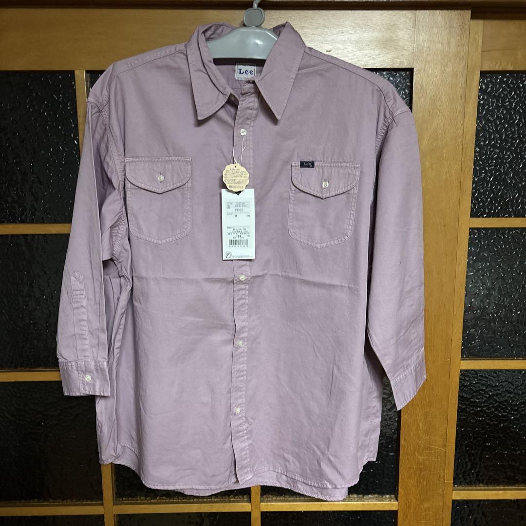 Leeビッグシャツ　LL1374ー617 サイズフリー　ピンク 5,590円
