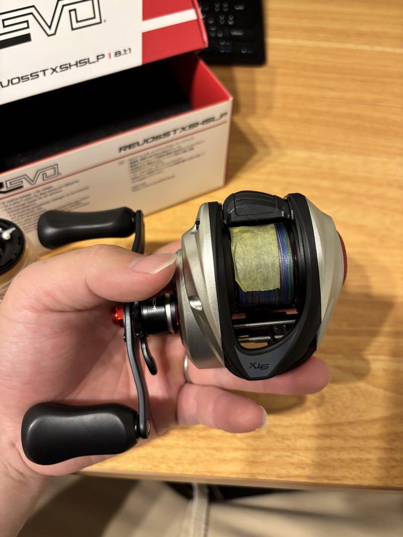 【美品】レボ5 STX-SHS 軽量スプール付 REVO5 STX (レボ5 STX)｜AbuGarcia｜釣具の総合メーカー ピュア