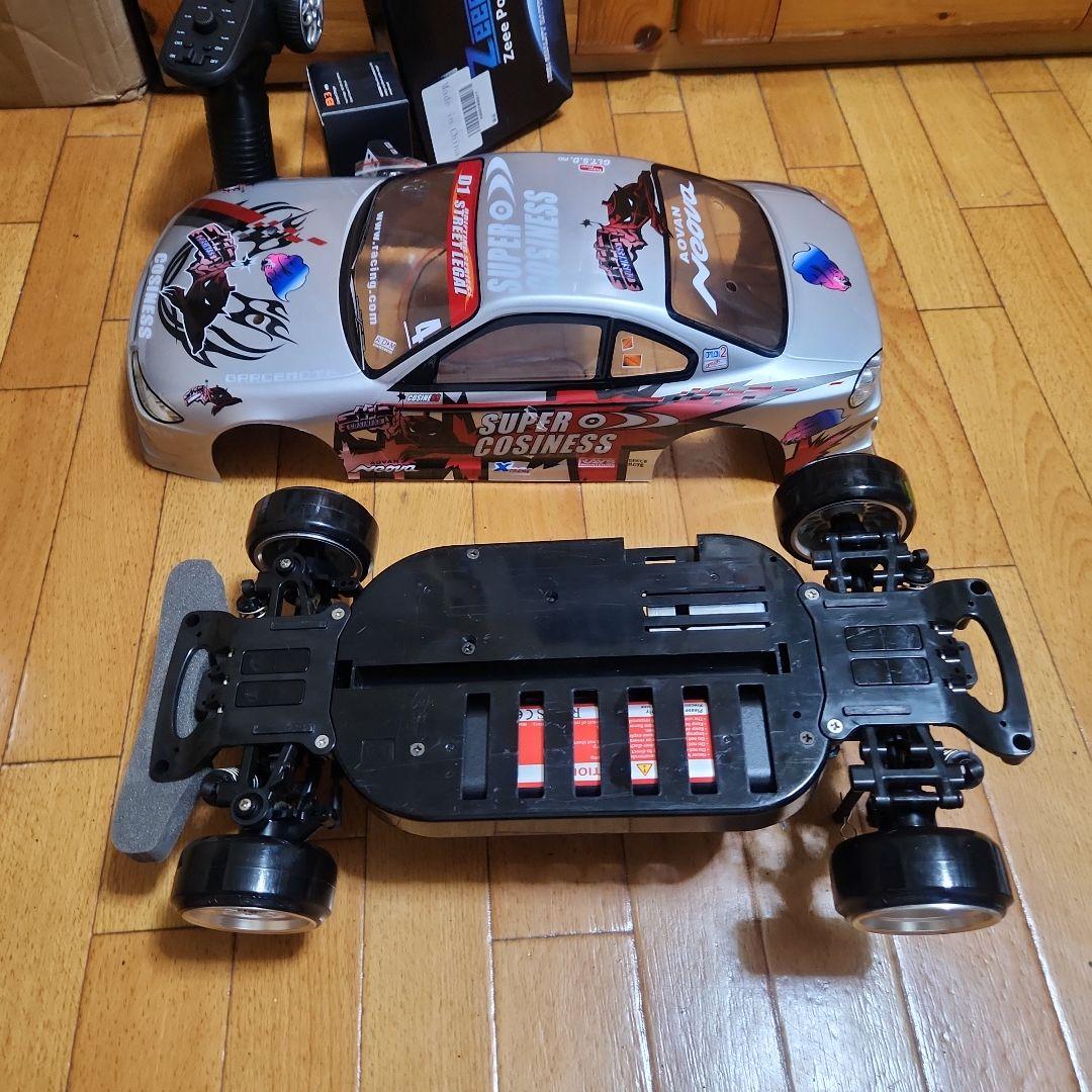 タミヤ ドリフト ラジコン フルセット　TT01　DSPEC　シルビア tt02 タミヤ ドリフト ラジコン フルセット TT01 シルビア ボディ