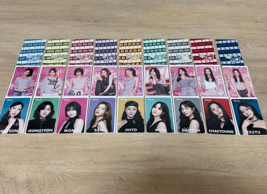 Twice トレカ　ストビギ　TT コンプリート　くじ TWICE this is for オフラインくじ コンプリート セットトレカ