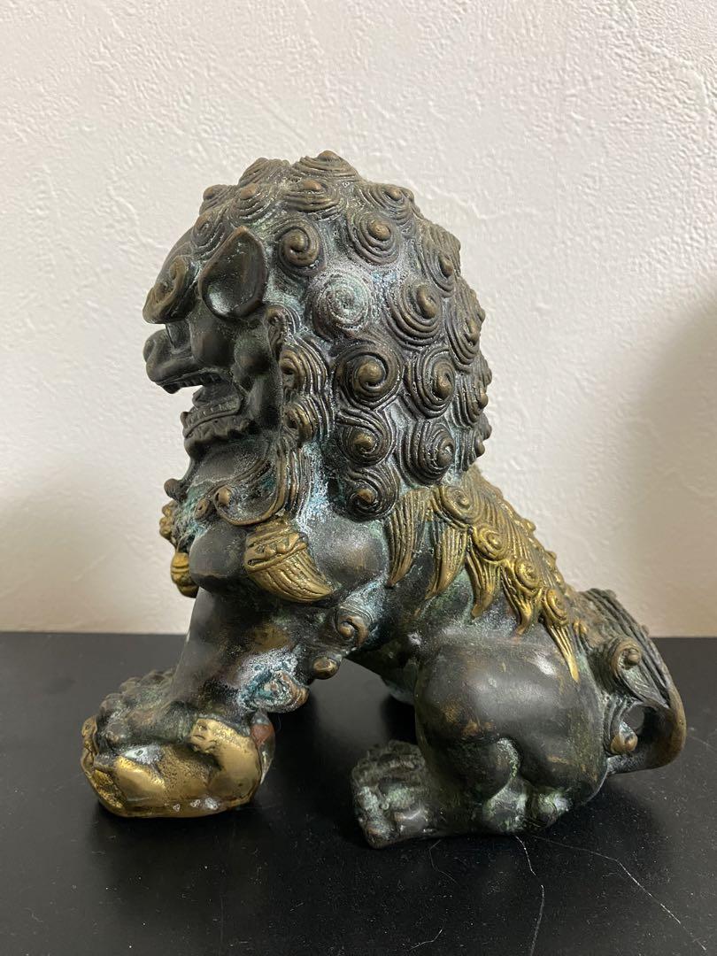 銅像　貔貅　縁起物