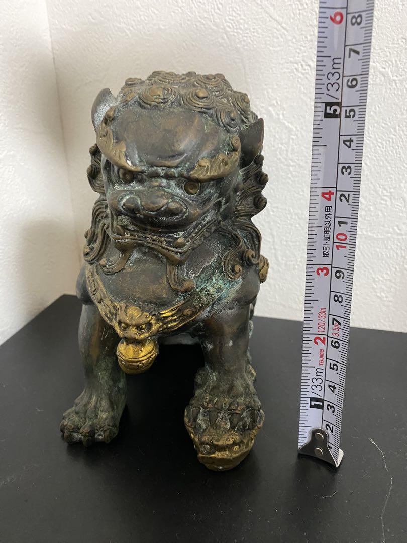 銅像　貔貅　縁起物