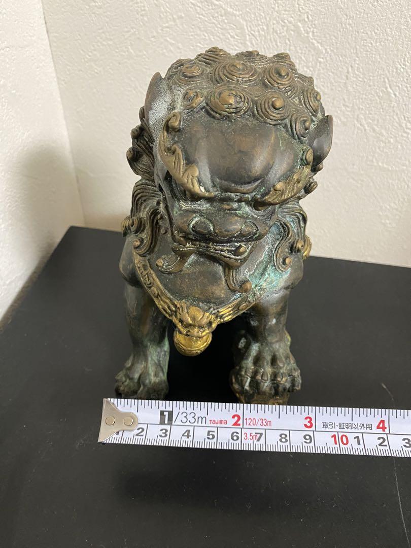 銅像　貔貅　縁起物