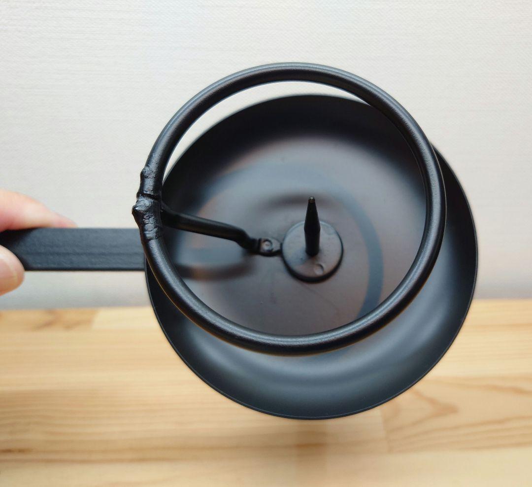 【茶道具】手燭一双②（紙箱）★送料込★ 茶道具 / 夜咄 (よばなし) 短檠 (たんけい) 利休形 (紙箱) ※雀瓦