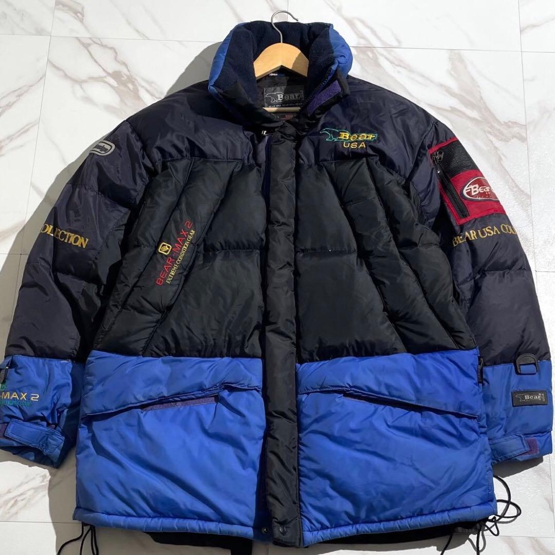 超 Bear USA マルチ ダウンジャケット Bear MAX2L・Bear USA