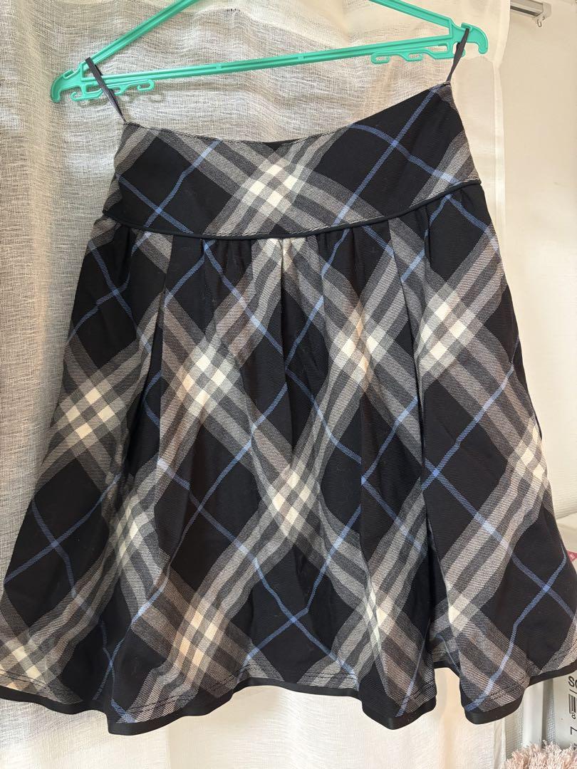 BURBERRY BLUE LABEL チェック柄フレアスカート 36 BURBERRY BLUE LABEL チェックフレアスカート 36 - メルカリ