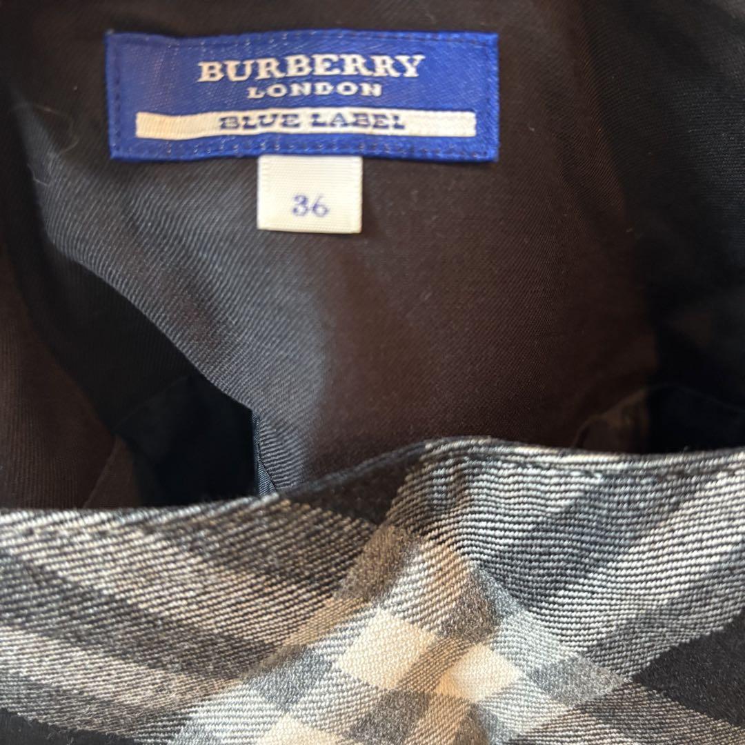 BURBERRY BLUE LABEL スカート　バーバリーチェック　サイズ36 Burberry Blue Label(バーバリーブルーレーベル) スカート
