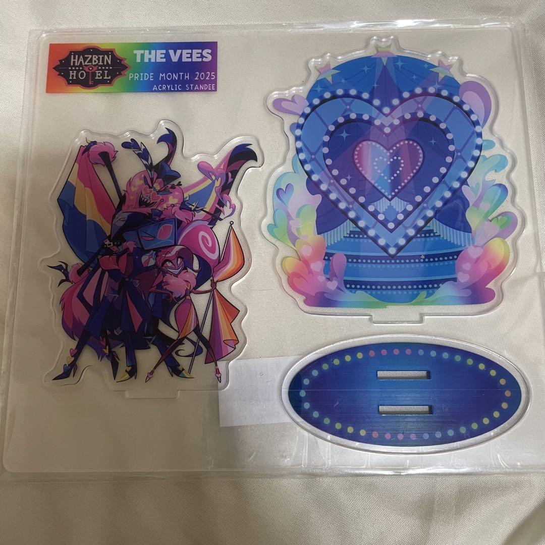 ハズビンホテル HAZBIN HOTEL アクリルスタンド THE VEES ハズビンホテル HAZBIN HOTEL アクリルスタンド THE VEES - メルカリ