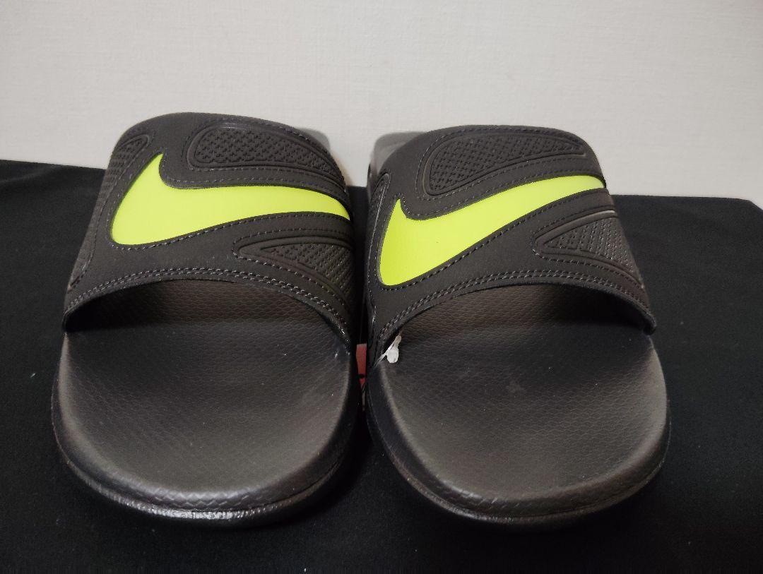 新品25cmナイキエアマックスシロ　スライドシャワーサンダルNIKEAIRMAX