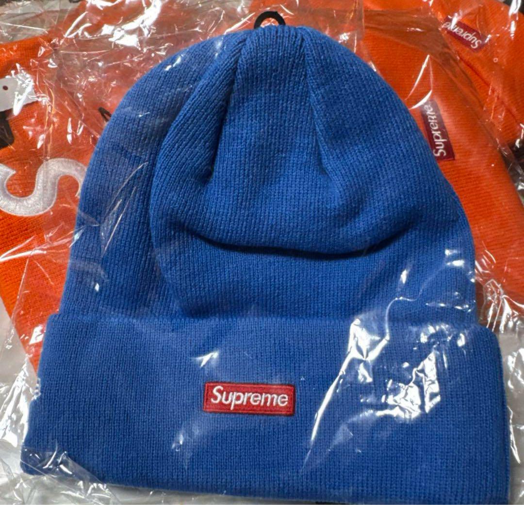 メンズウェア Supreme New Era S Logo Beanie \"blue\"