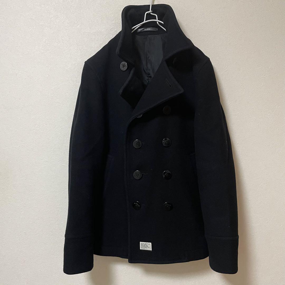 WTAPS ブラックウォッチ ピーコート ブラック S