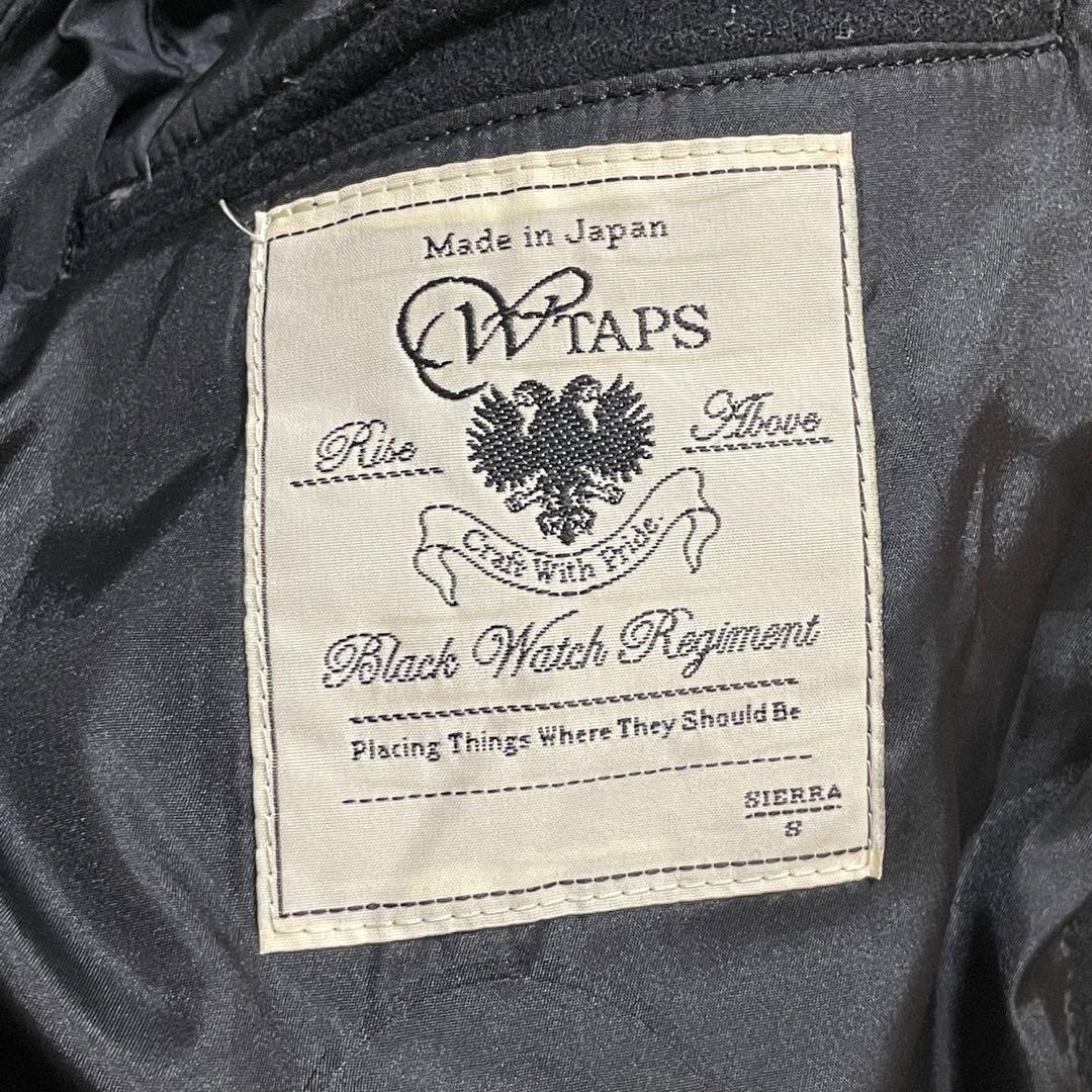 WTAPS Pコート ブラックウォッチ ブラック Sアウトレット 価格