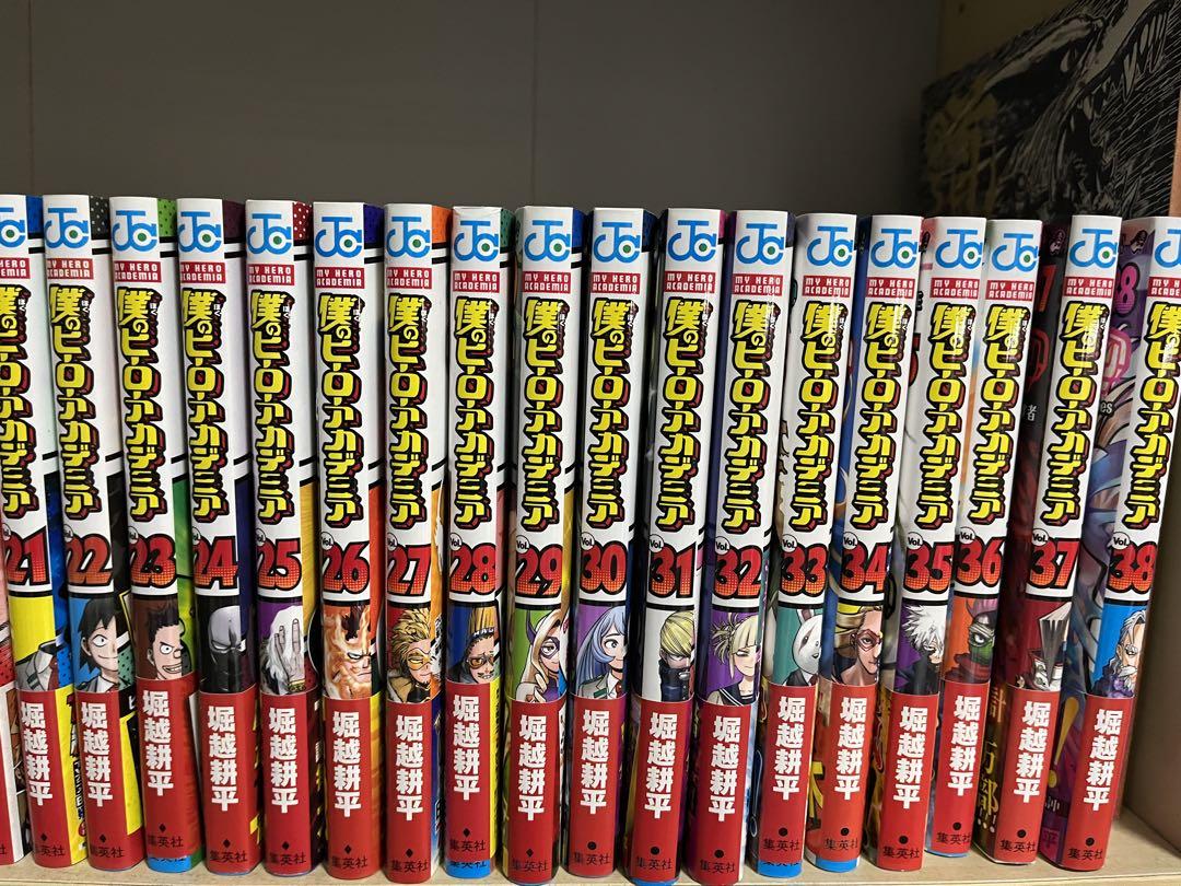 全巻セット】僕のヒーローアカデミア1巻〜38巻