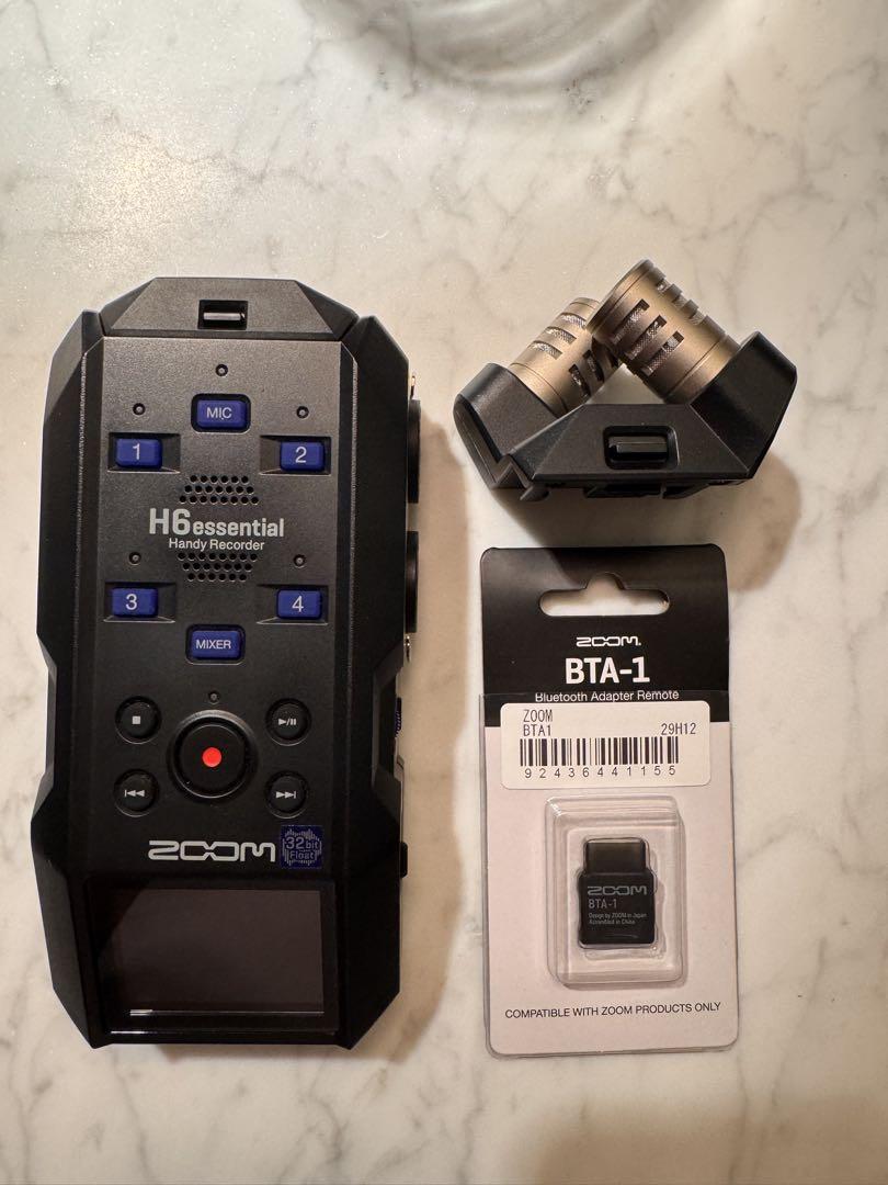 ZOOM H6essential ハンディレコーダー + BTA-1
