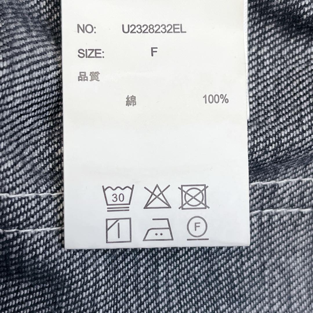 【ユニバーサルオーバーオール】ビッグシルエット デニム オーバーオール/美品