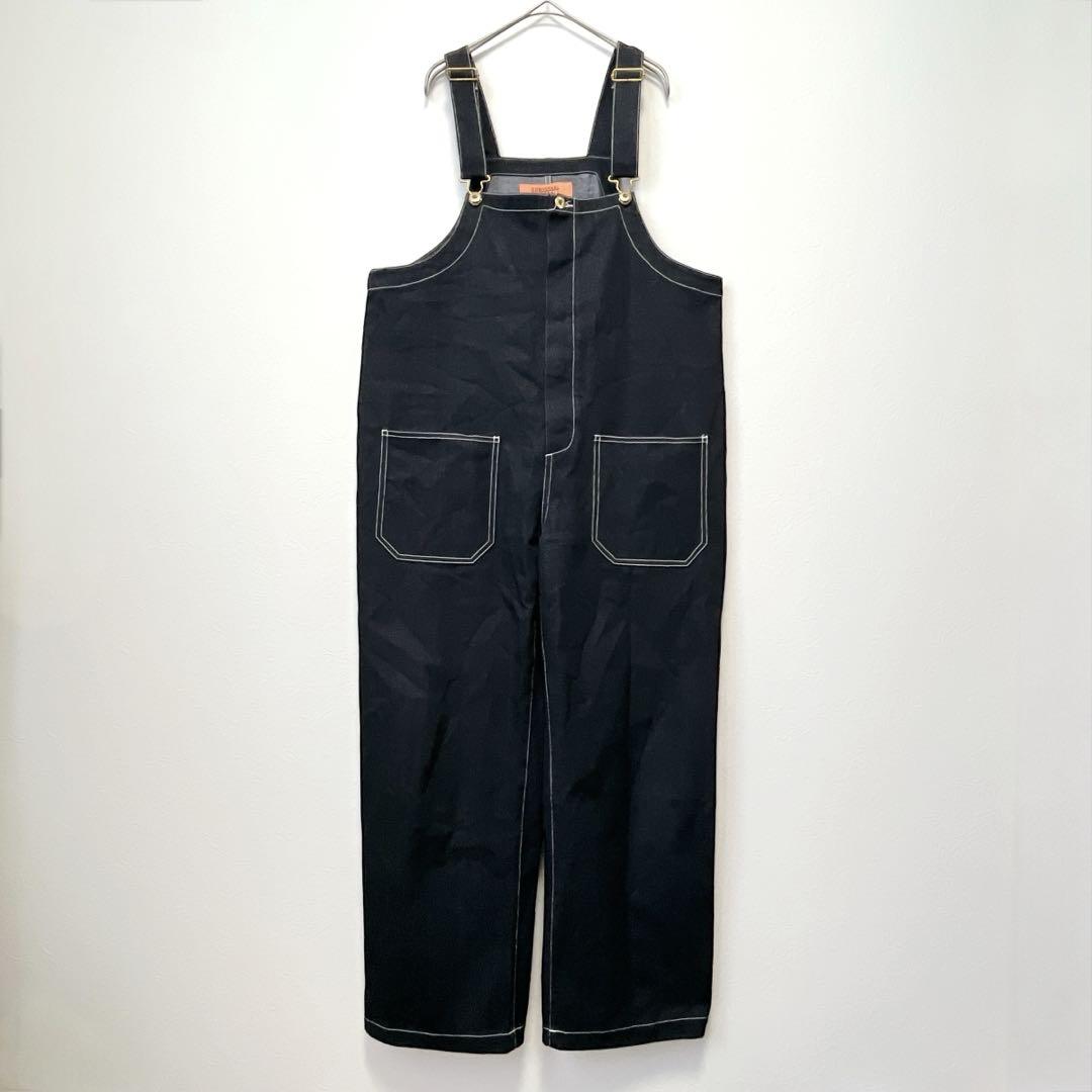 【ユニバーサルオーバーオール】ビッグシルエット デニム オーバーオール/美品