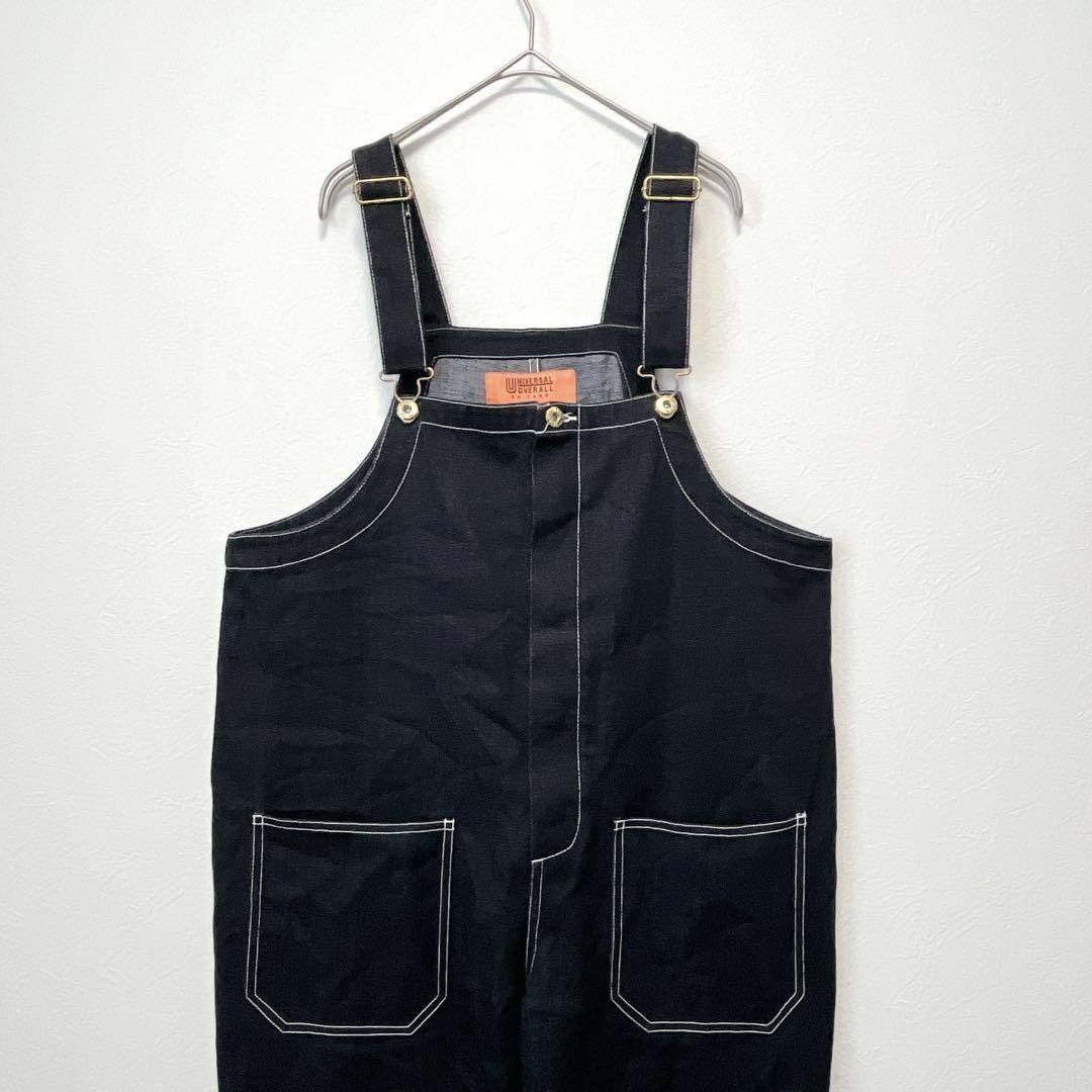 【ユニバーサルオーバーオール】ビッグシルエット デニム オーバーオール/美品