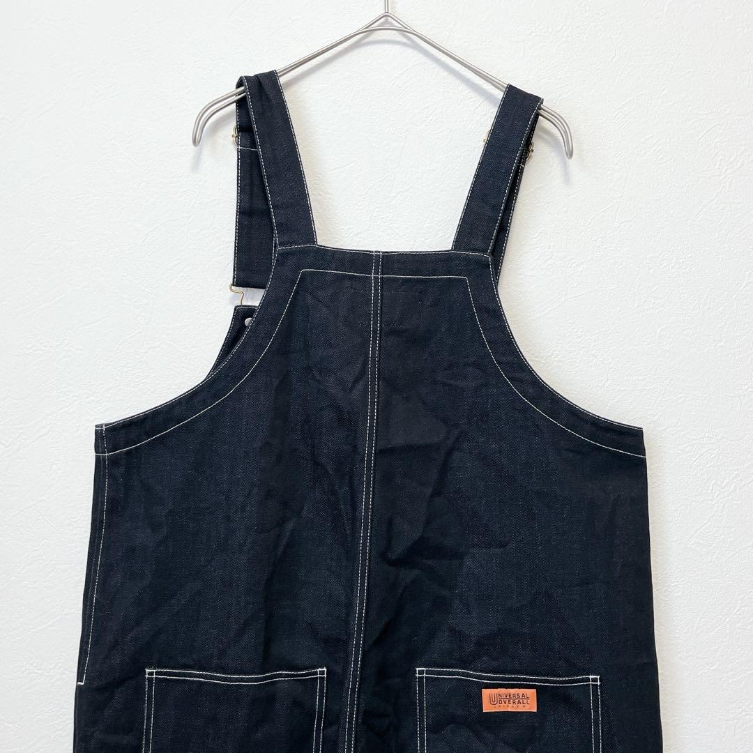 【ユニバーサルオーバーオール】ビッグシルエット デニム オーバーオール/美品