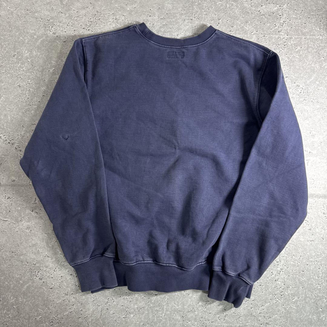 thisisneverthat ネバザ トレーナー 刺繍ロゴ ネイビー