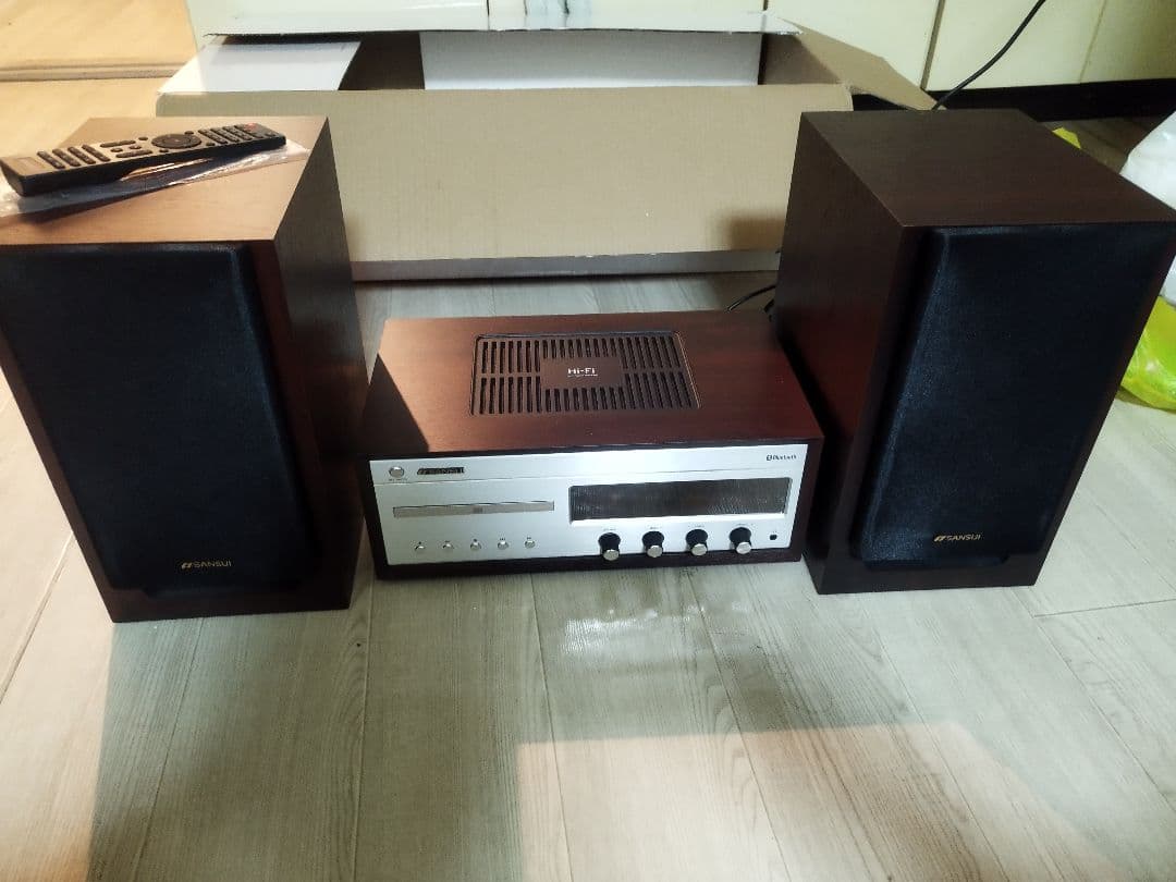 SANSUI SMC-500BT Bluetooth CDステレオ