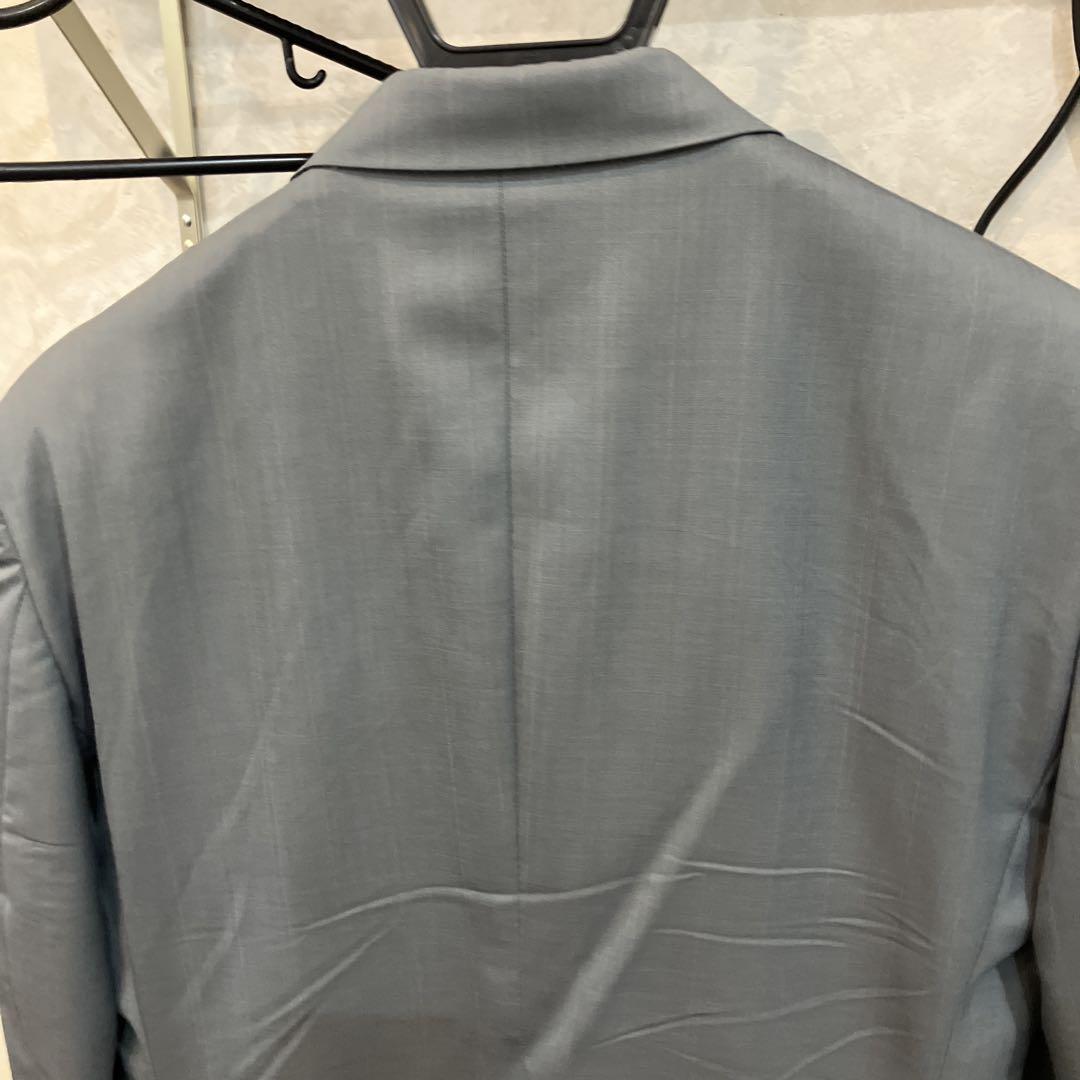 Yves Saint Laurent グレー ダブルブレストスーツ