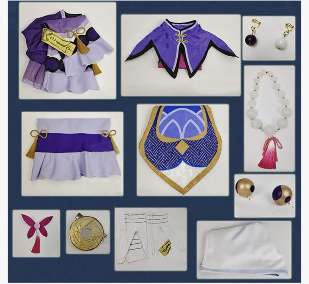 原神 七七 コスプレ フルセット