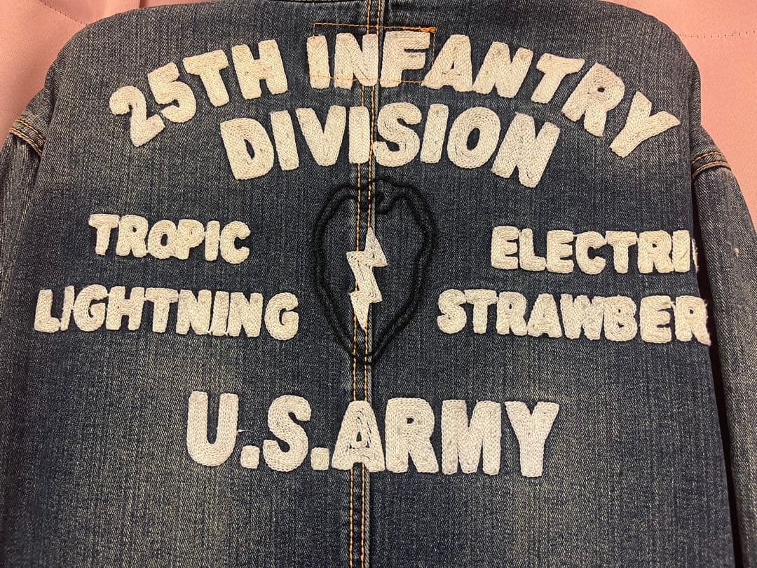 AVIREX デニム つなぎ 25TH INFANTRY DIVISION
