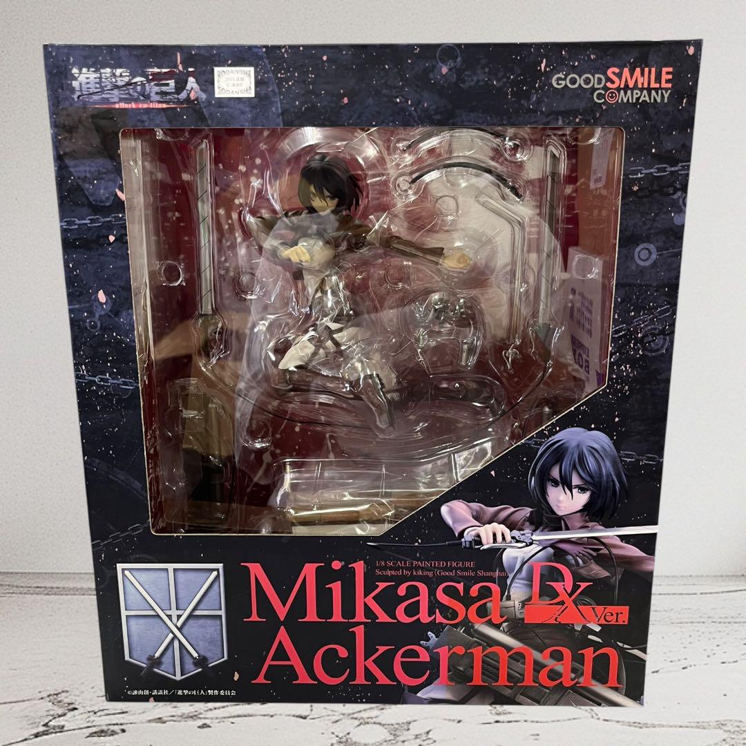 新品未開封　進撃の巨人　フィギュア 進撃の巨人1/8スケール ミカサ・アッカーマン 新品未開封 - メルカリ