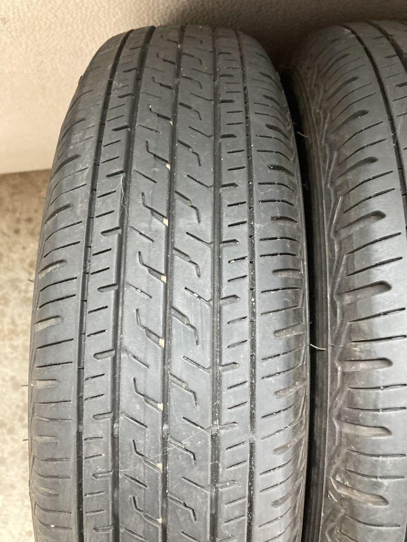 バリ溝　軽トラ　軽バン　ブリヂストン　12インチ4本セット