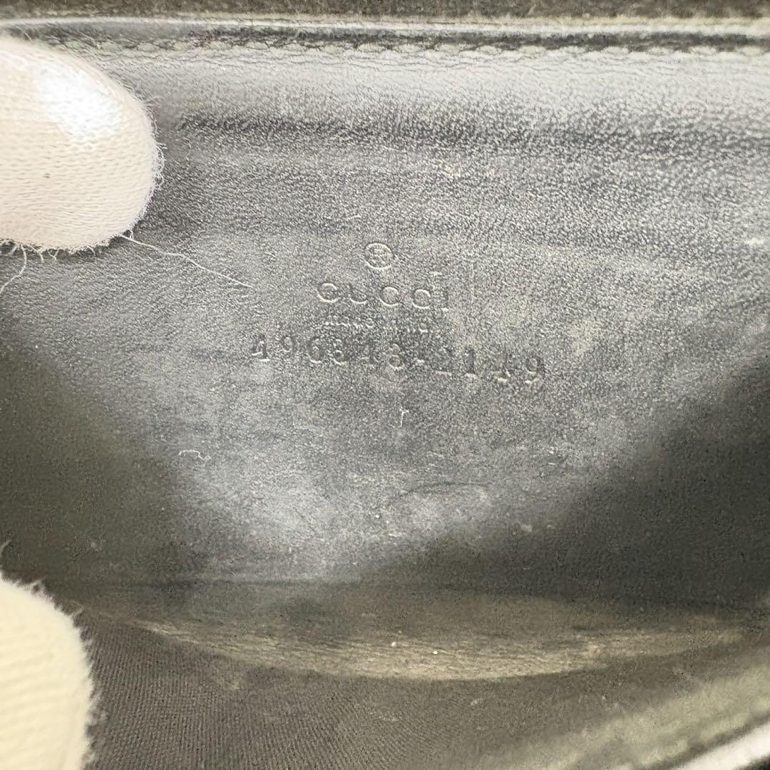 GUCCI グッチ コインケース ナイトクーリエ GG タイガー PVC レザー
