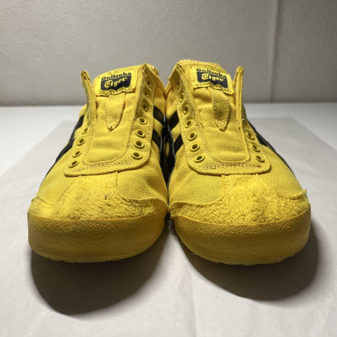 Onitsuka Tiger イエロー スニーカー　スリッポン24.0 オニツカタイガー Onitsuka Tiger メキシコ66 スリッポン