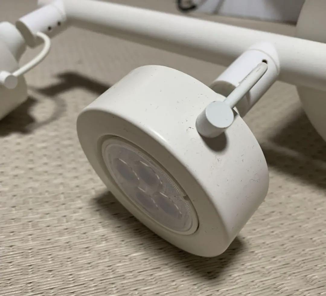 IKEA LED 照明 4連 角度調節可能 スポットライト インテリア - メルカリ