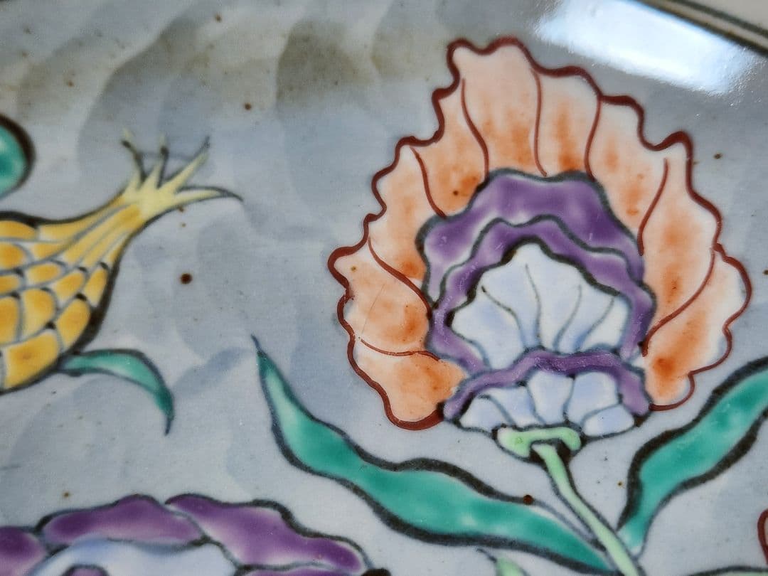 佐藤走波 色絵 盛鉢 輪花 中皿 5枚 - メルカリ