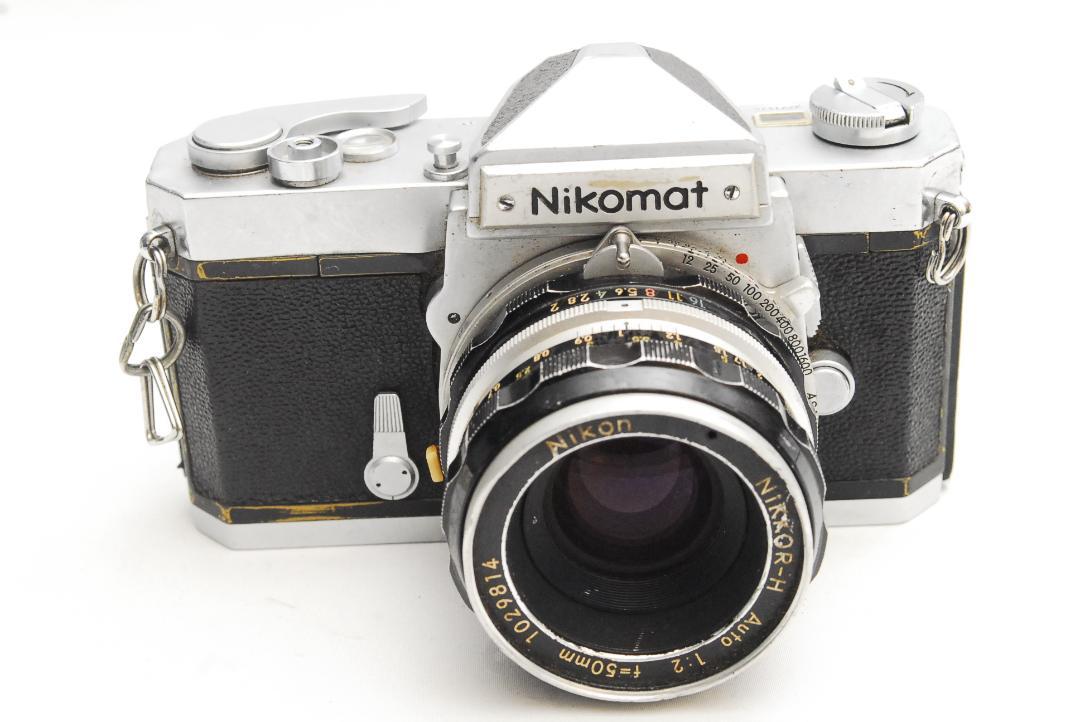 フィルムカメラ Nikon Nikomat/NIKKOR H 1:1.2 f=50mm Nikon Nikomat/NIKKOR H 1:1.2 f=50mm