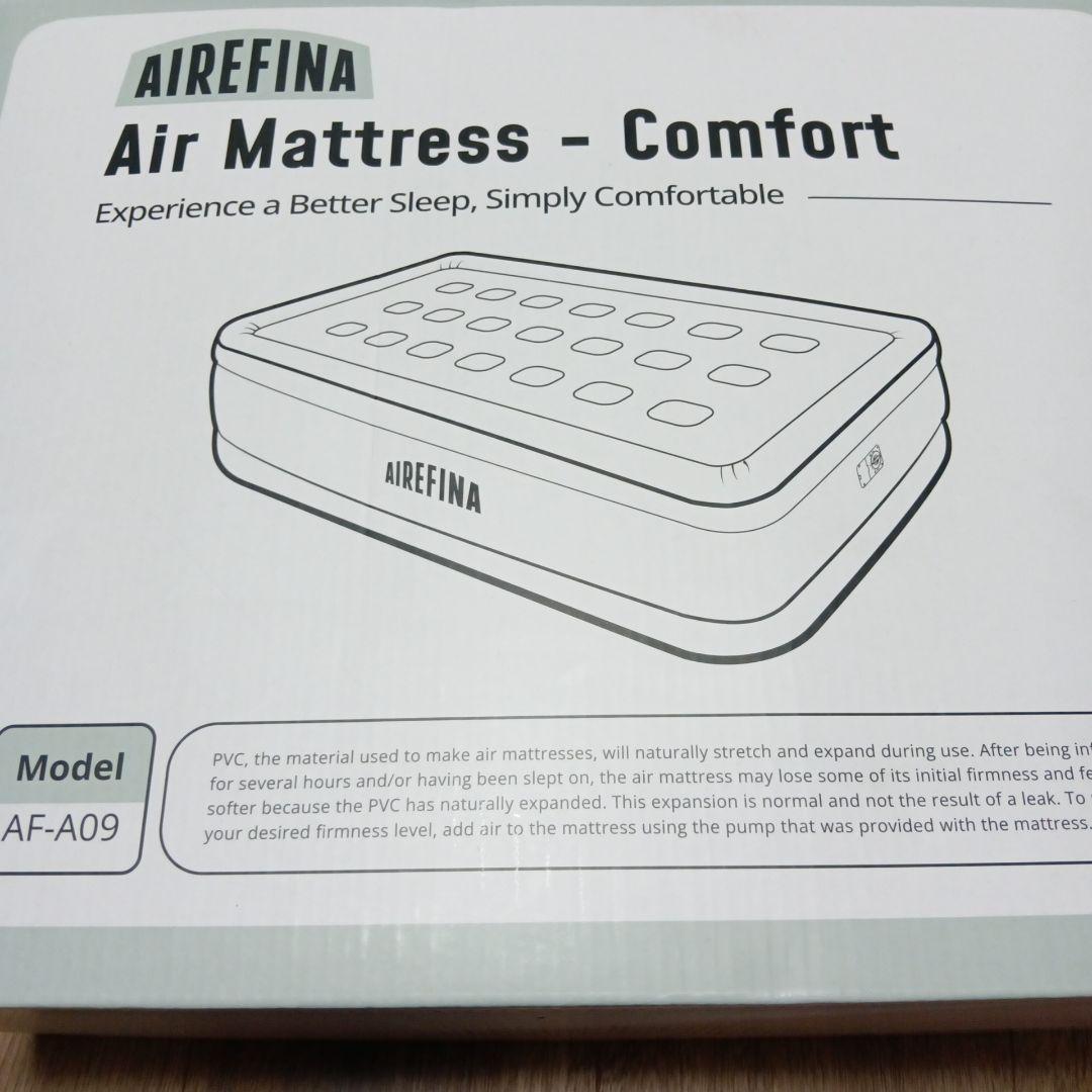Airefina エアーベッド シングルサイズ 電動ポンプ内蔵 キャンプ マット