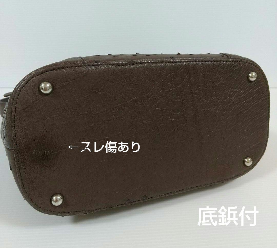 年末のプロモーション特価！ MALOCK オーストリッチトートショルダーバック バッグ