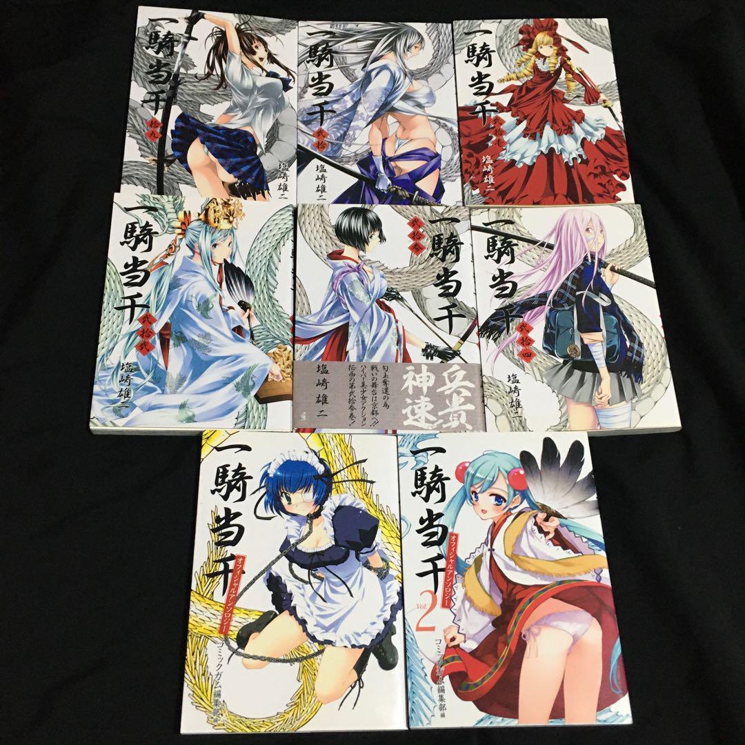  2025年おすすめのアイテム満載 アンソロジー2冊 1ー24巻 一騎当千 全26冊セット 中古品 古本 青年漫画