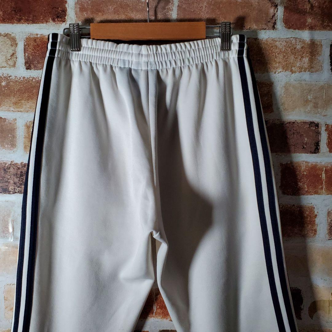 【美品】PAKAIAN adidas White×ブラック ジャージパンツ M