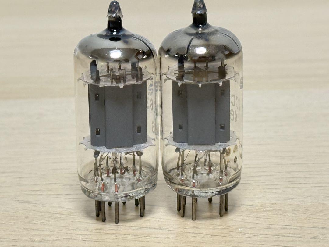 SIEMENS ECC83/12AX7 真空管 2本セット 同一ロット 同特性 真空管 ECC83 / 12AX7 SIEMENS 2本