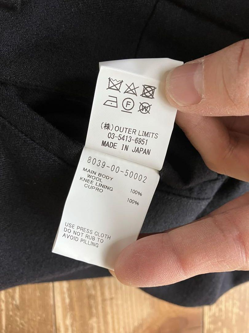 NigelCabourn ナイジェルケーボン ウールパンツ 紺 32 ワンタック