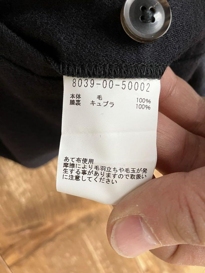NigelCabourn ナイジェルケーボン ウールパンツ 紺 32 ワンタック