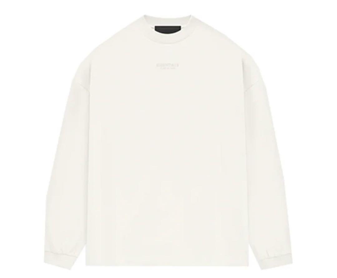 トップス Essentials LS Tee Cloud Dancer