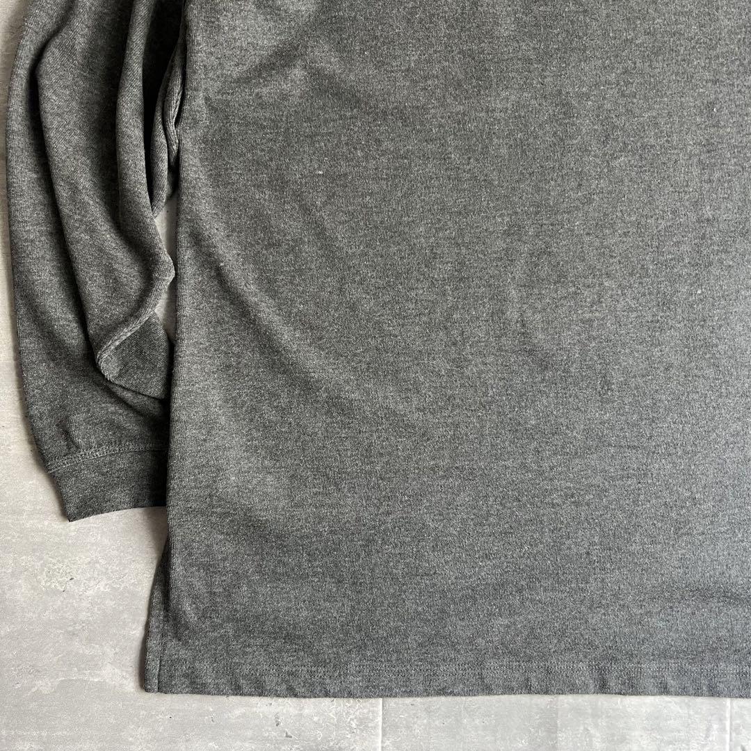 GIANNI VALENTINO　バレンチノ　モックネック　ロングTシャツ　L